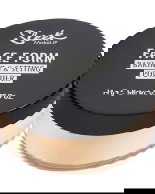 Pudra Pulbere - Sleek MakeUP Face Form Baking and Setting Powder, nuanta Light, 14 g