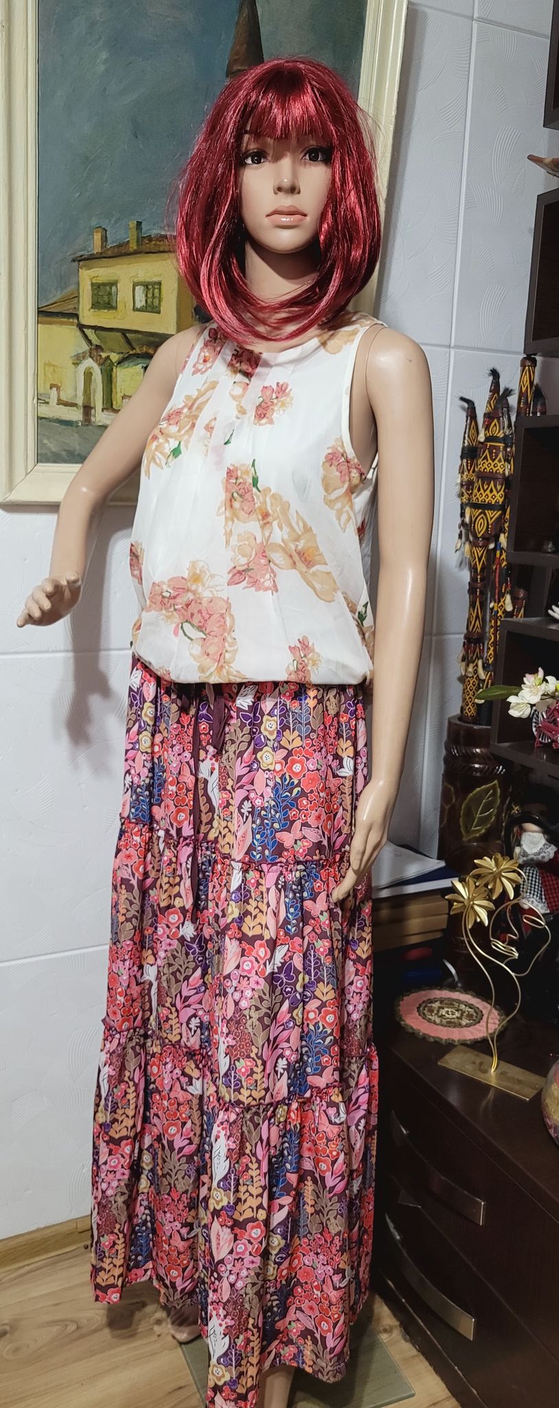 Fusta hippy maxi
