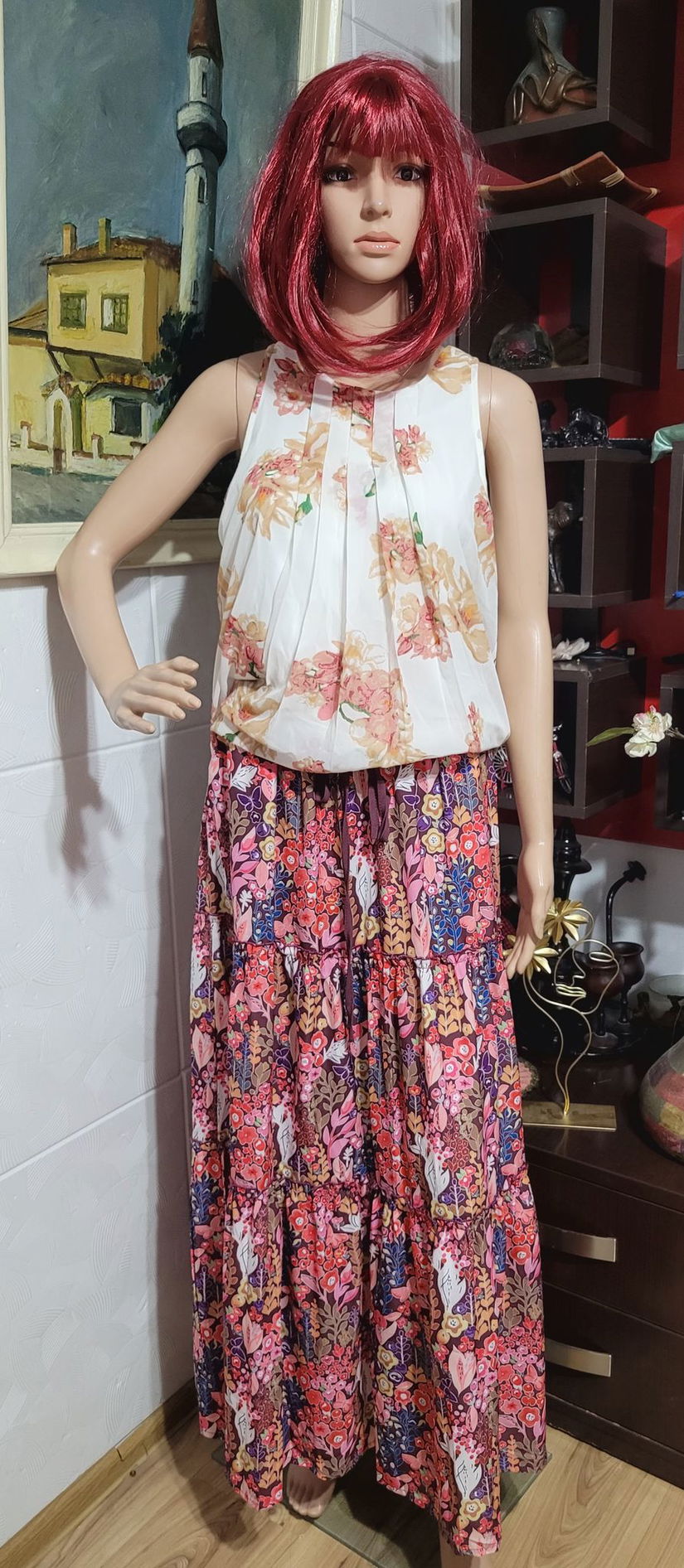 Fusta hippy maxi
