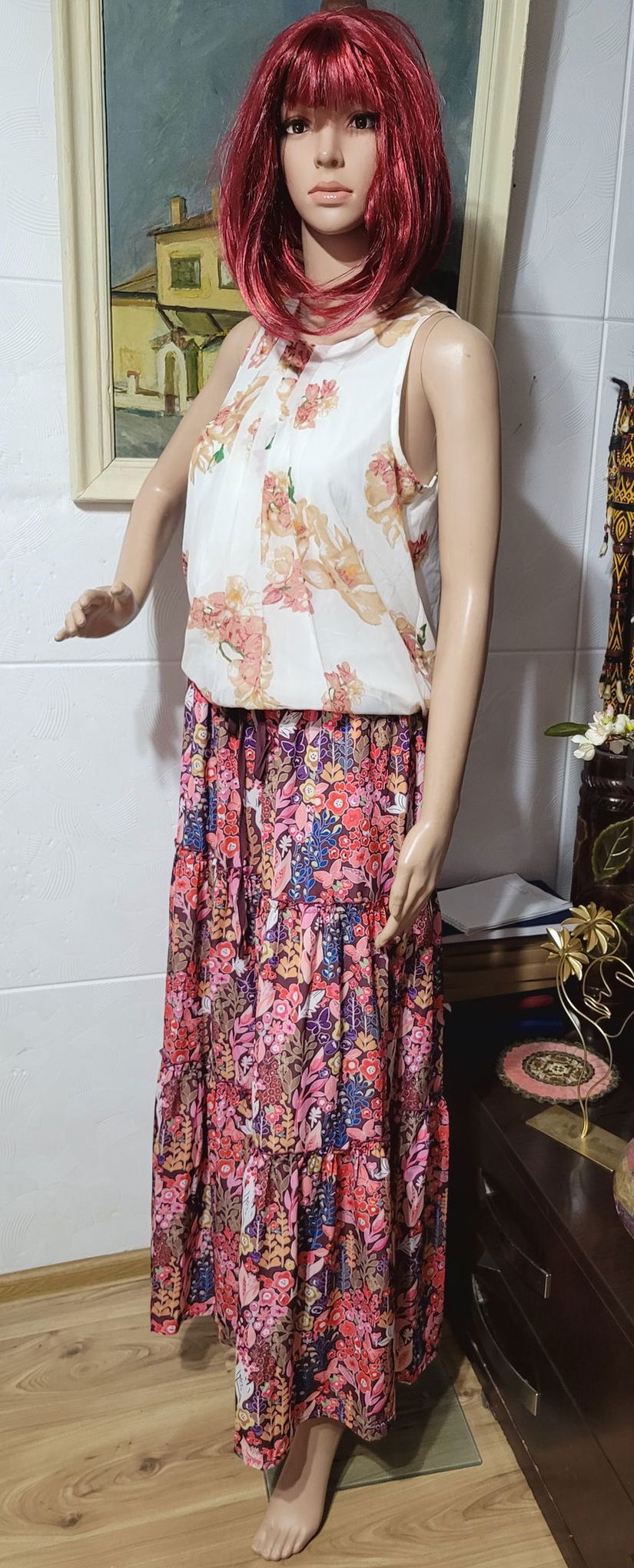 Fusta hippy maxi