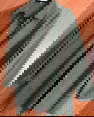 Cămașă verde cu capse