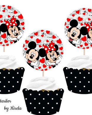 Toppere Minnie și Mickey mouse