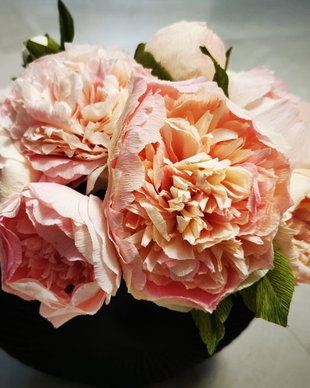 Buchet mireasa - Bujori