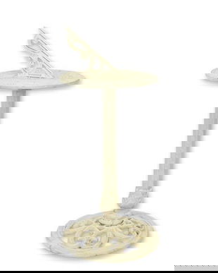 Ceas solar din fonta antik white