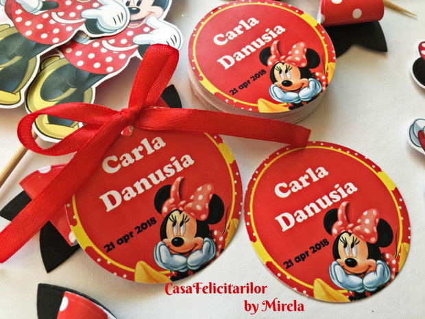 Stickere Minnie Mouse