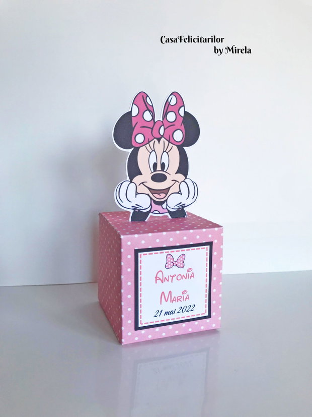 Etichete Personalizate pentru Artificii Minnie mouse
