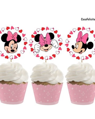 Set toppere Minnie mouse