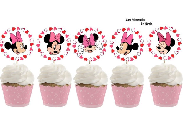 Set toppere Minnie mouse