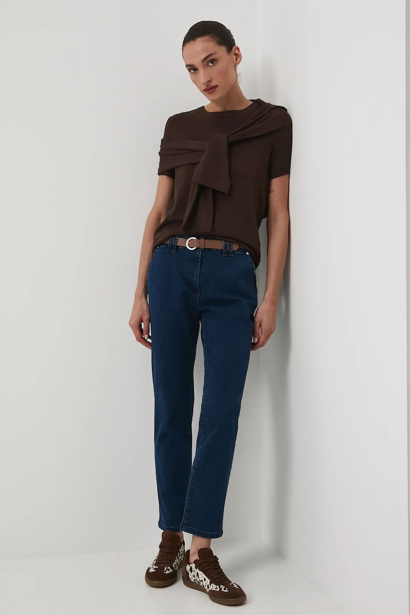 Medicine jeans culoarea bleumarin