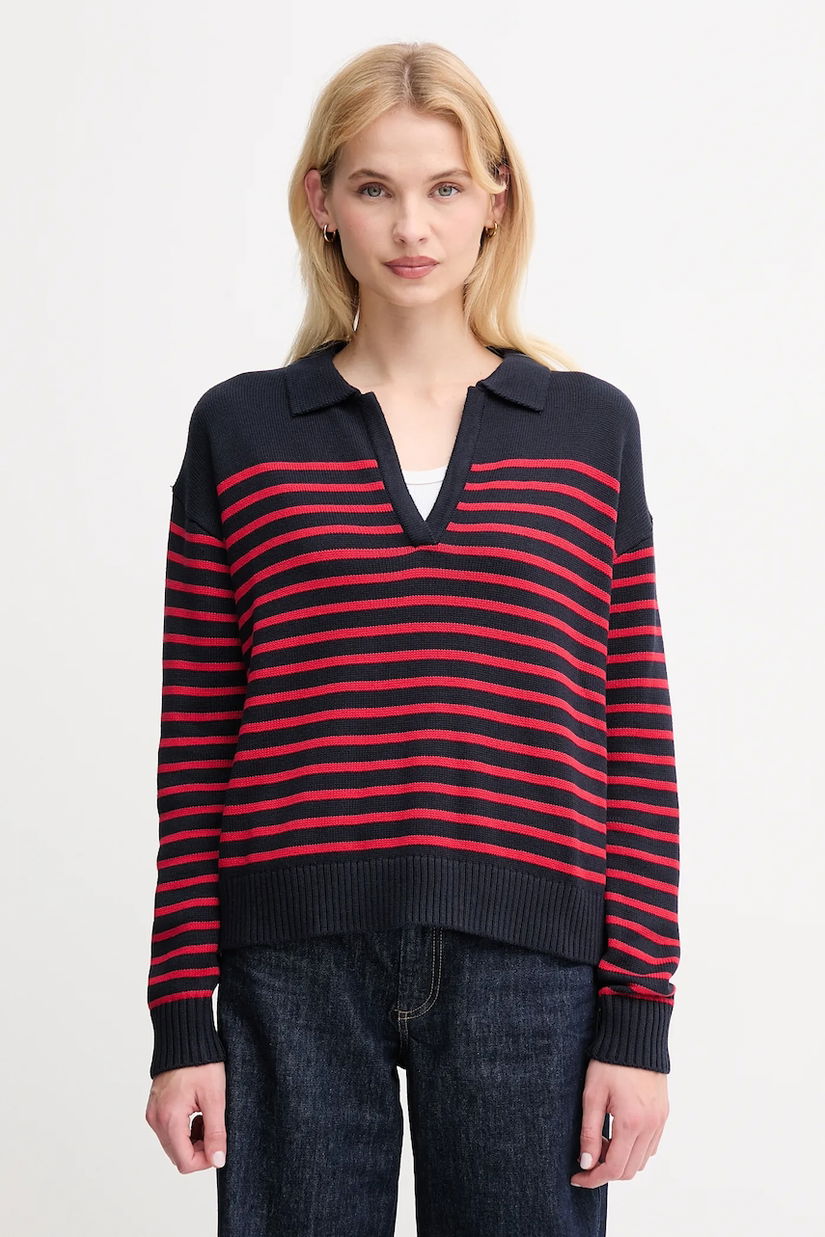 Pepe Jeans pulover culoarea albastru marin, light, PL7000012