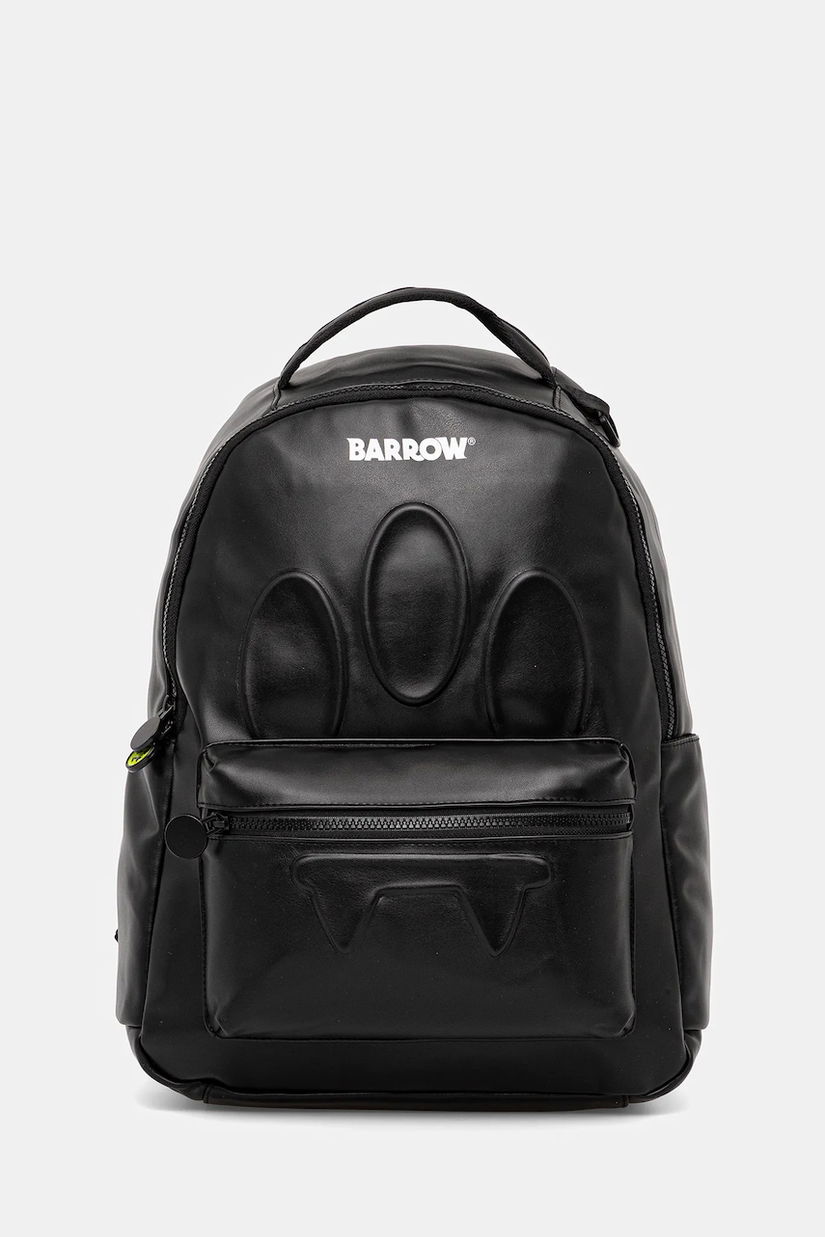 Barrow rucsac culoarea negru, mare, cu imprimeu, F5BWUABP090