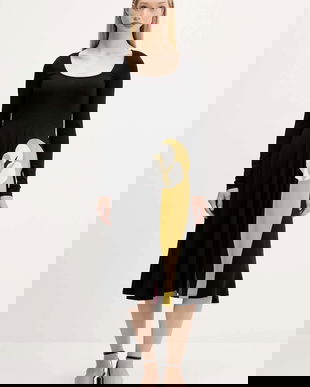 Desigual rochie LIRIO culoarea negru, 25WWVK29