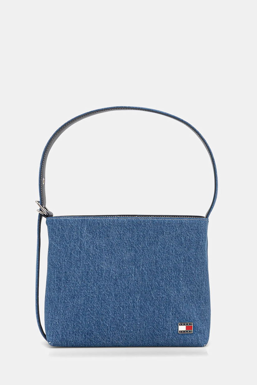 Tommy Jeans geantă de blugi culoarea albastru marin, AW0AW17876