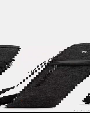 BOSS borsetă culoarea gri, 50548022