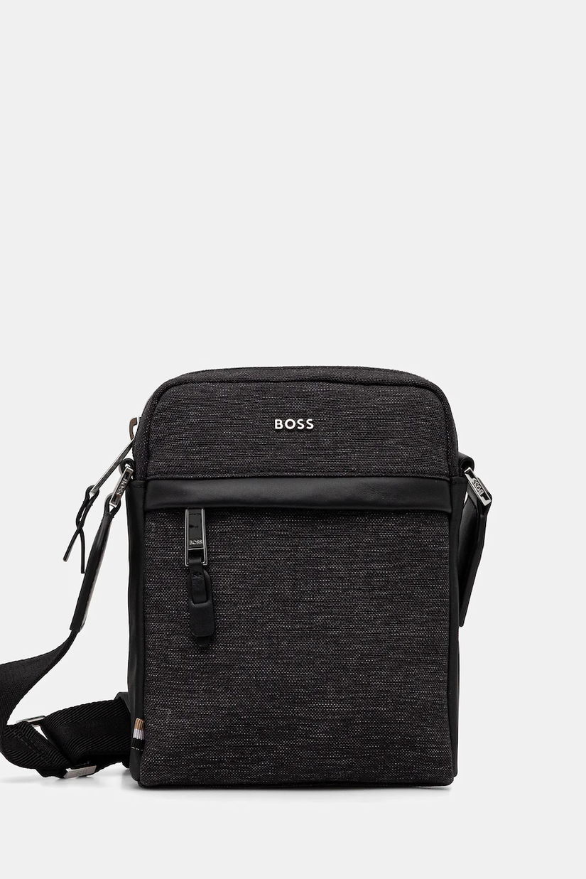 BOSS borsetă culoarea gri, 50548022