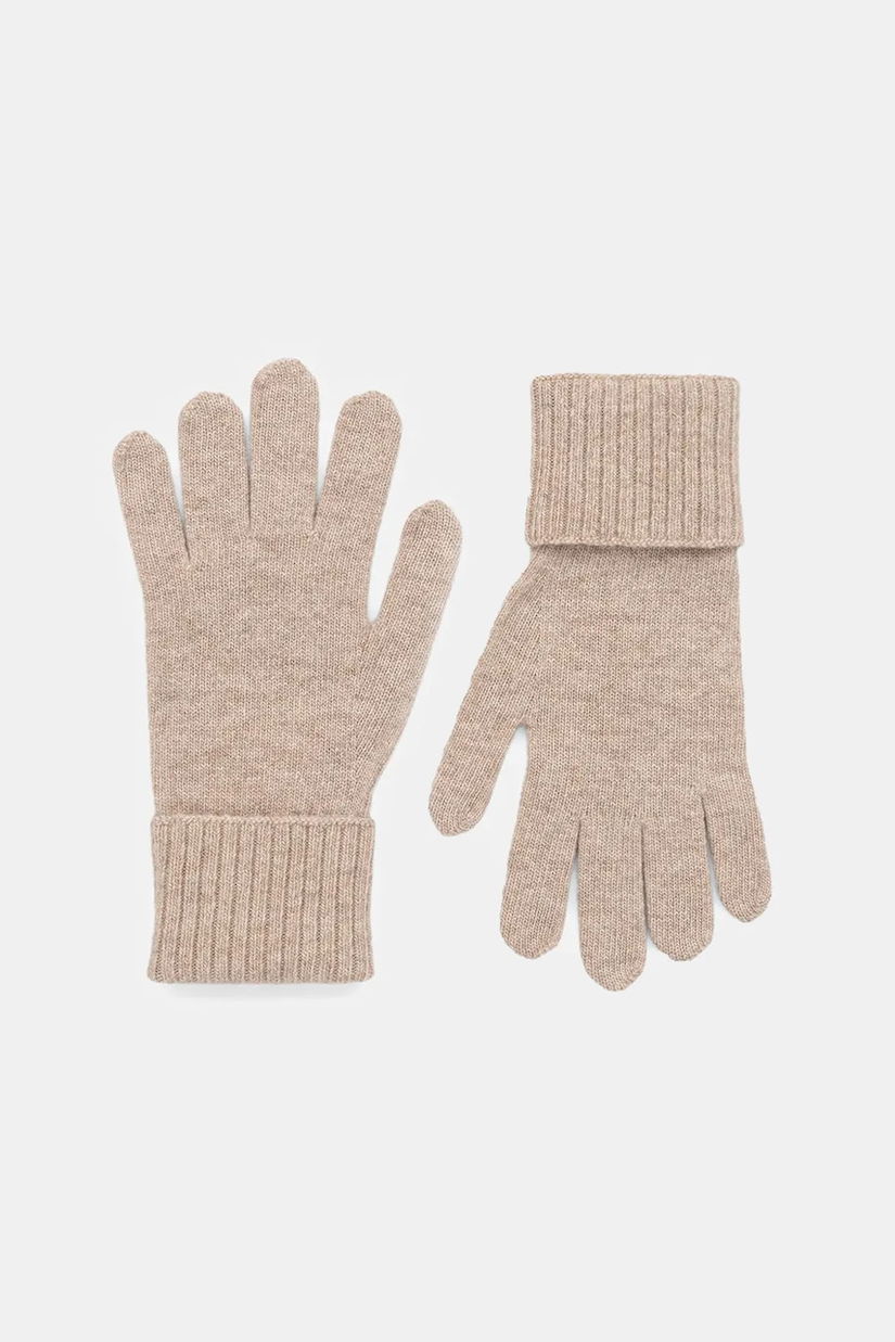 Weekend Max Mara mănuși de lână ZAMIANEW culoarea bej, 2525566055600