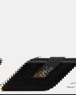 Luisa Spagnoli poșetă culoarea negru, 542749