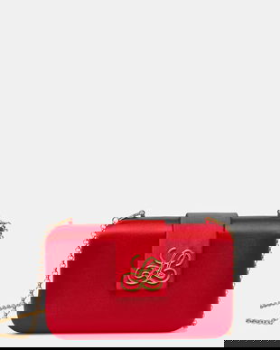 Luisa Spagnoli poșetă culoarea rosu, 542749