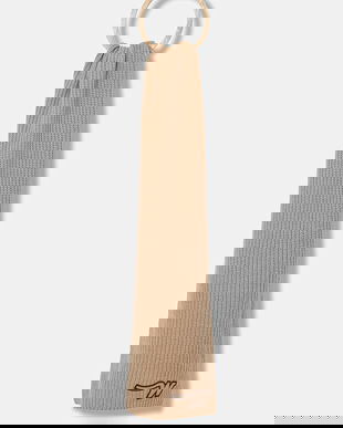 Weekend Max Mara fular de lână BARDIES culoarea verde, uni, 2525746035600