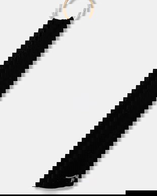 Weekend Max Mara fular de lână BARDIES culoarea negru, uni, 2525746035600