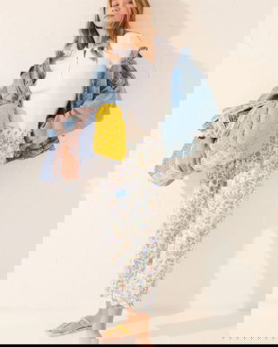 women'secret pijama culoarea bej, 3702229