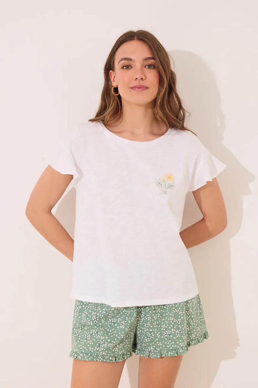 women'secret pijama culoarea verde, 3592413