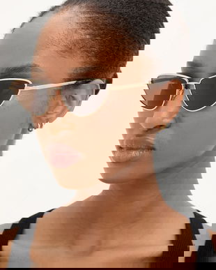 Gucci ochelari de soare femei, culoarea auriu, GG1879S