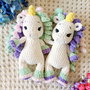 Unicornul PIC croșetat manual