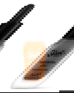 Iluminator Lichid - Sleek MakeUP Highlighting Elixir - Illuminating Drops, nuanta Sun Lit, 8 ml