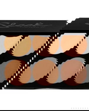 Paleta pentru Conturare - Sleek MakeUP Cream Contour Kit, nuanta Medium, 12 g