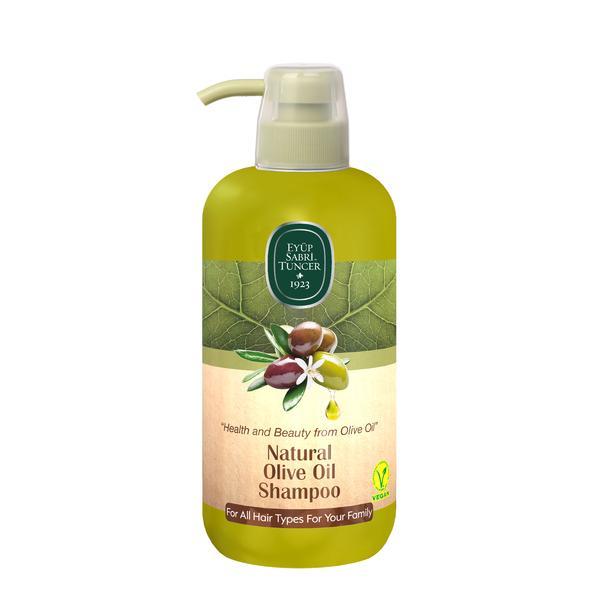 Șampon cu ulei natural de Măsline, Ey&uuml;p Sabri Tuncer, 600 ML