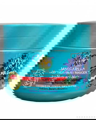Masca pentru Par Natural si Cret, Hidratare si Reparare Intensa, Silicon Mix, 295 g