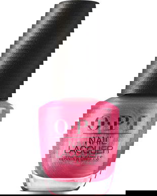 Lac de Unghii Pigmentat - OPI Nail Lacquer, Metallic Mega Mix Collection, nuanta Cyber Cherry on Top, 15 ml
