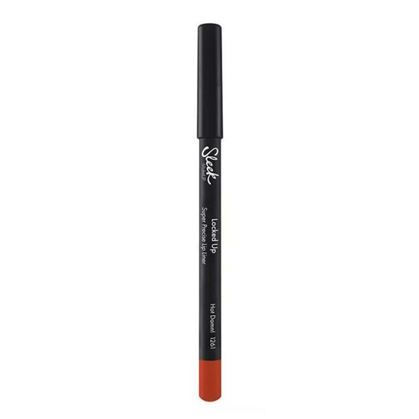 Creion de Buze - Sleek MakeUP Locked Up Super Precise Lip Liner, nuanta Hot Dam!, 1.79 g