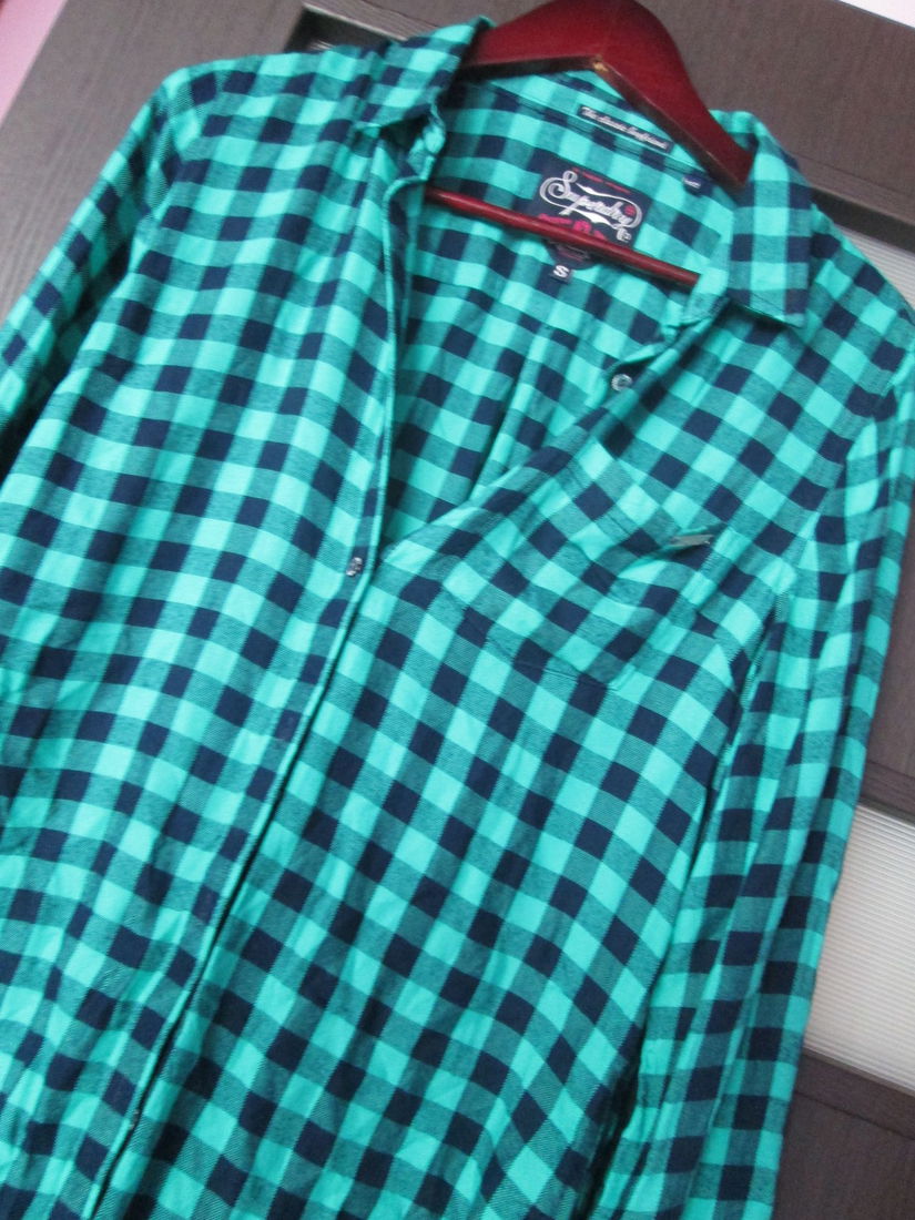 camasa patratele dame Superdry S