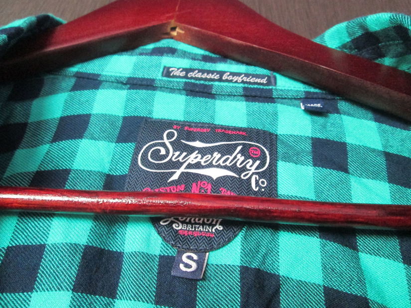camasa patratele dame Superdry S
