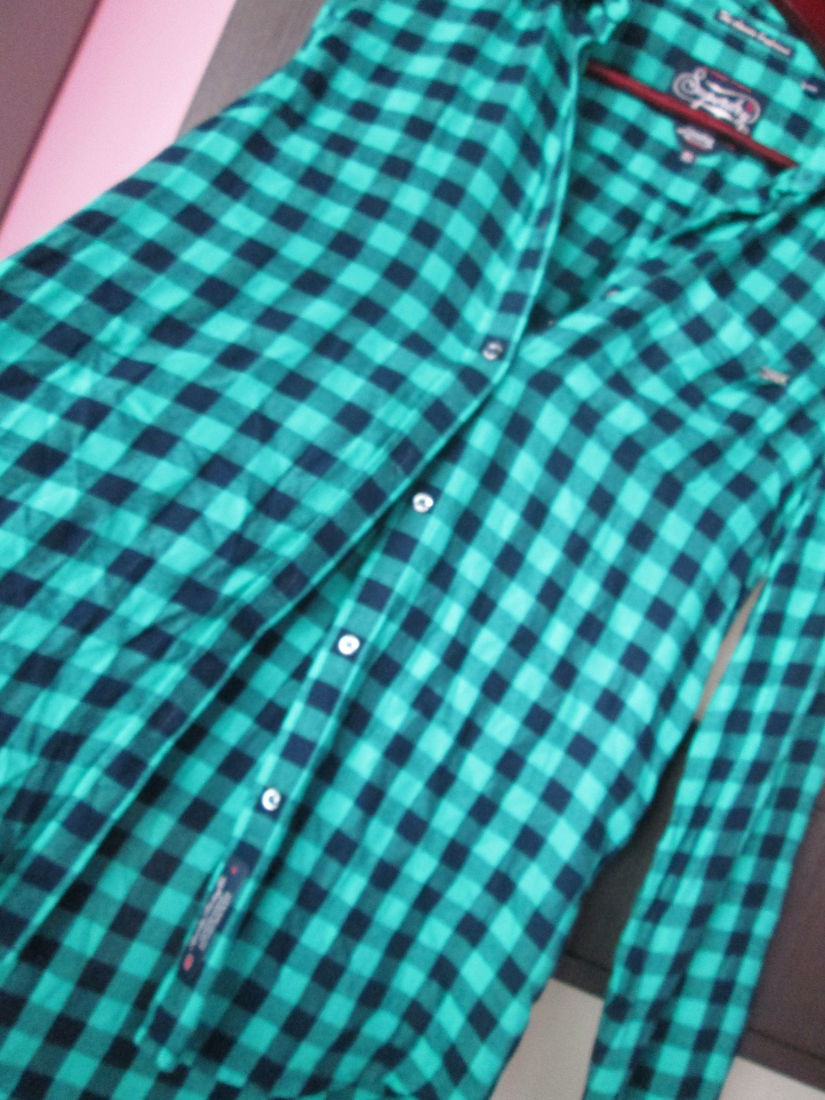 camasa patratele dame Superdry S