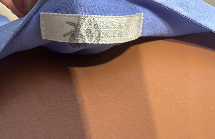 ELEGANTA ROCHIE MARKS & SPENCER CU BRETELE DIN STRAS , MARIME 10