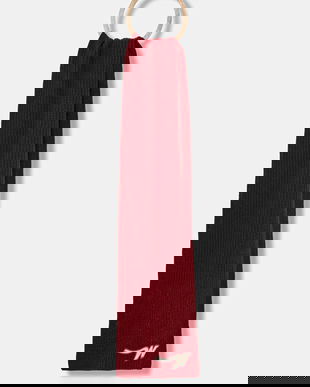 Weekend Max Mara fular de lână BARDIES culoarea bordo, uni, 2525746035600