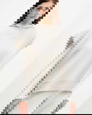 adidas bluză ALL SZN culoarea bej, cu glugă, uni, JV9887