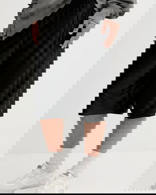 adidas Originals pantaloni scurți Firebird culoarea negru, JW5962