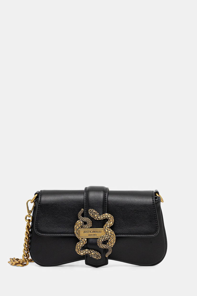 Just Cavalli poșetă culoarea negru, 79RA4BA7 ZSA89