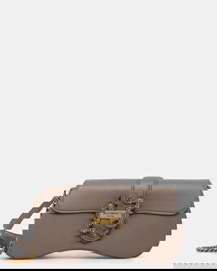 Just Cavalli poșetă culoarea maro, 79RA4BA1 ZSA89