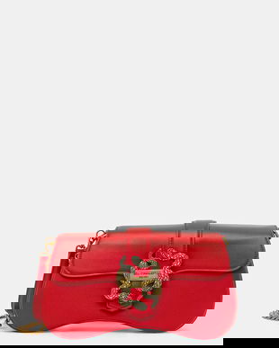 Just Cavalli poșetă culoarea roșu, 79RA4BA1 ZSA89