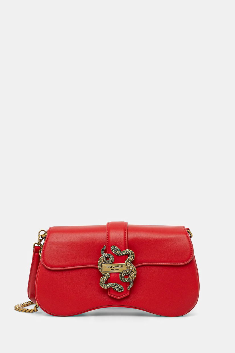Just Cavalli poșetă culoarea roșu, 79RA4BA1 ZSA89
