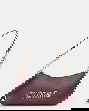 Just Cavalli poșetă culoarea bordo, 79RA4BB8 ZS766