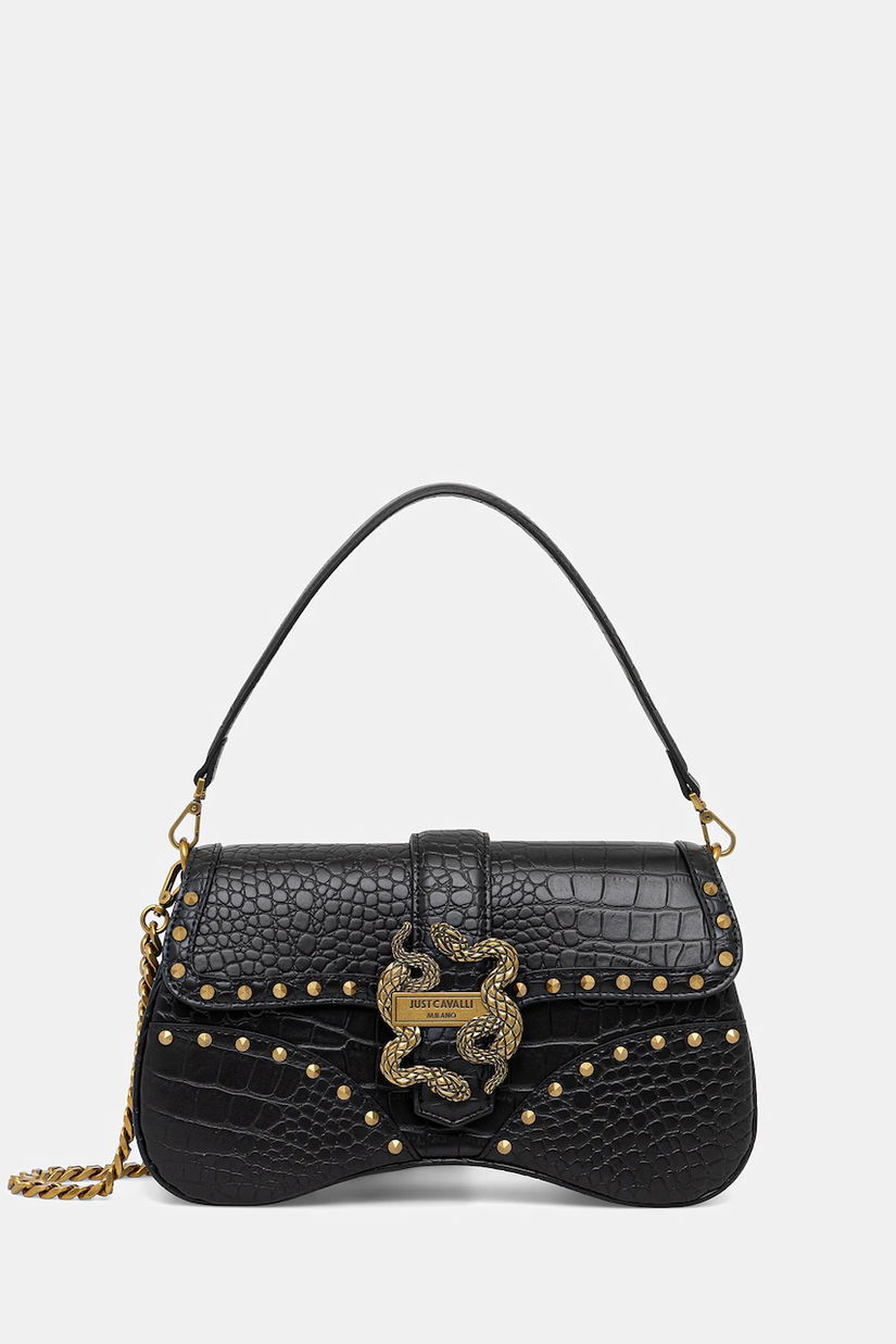 Just Cavalli poșetă culoarea negru, 79RA4BA1 ZSB96