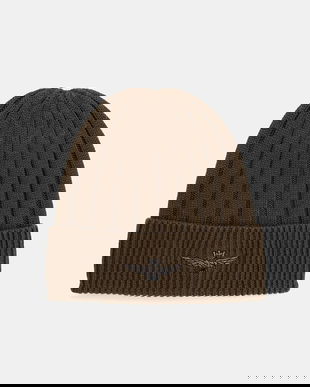 Aeronautica Militare căciulă din bumbac culoarea verde, CU0063UL00485