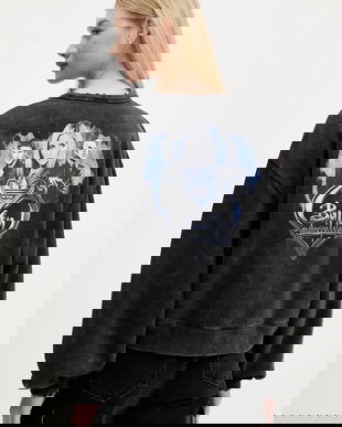 adidas Originals hanorac de bumbac 20th Century Fox Disney culoarea negru, cu imprimeu, JX1276