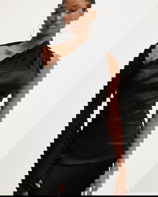 PRESSIAT bluză de lână culoarea negru, uni, PRE119FW24